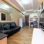 Relaxing 2BR with Pool View Mutiara Bekasi Apartment By Travelio